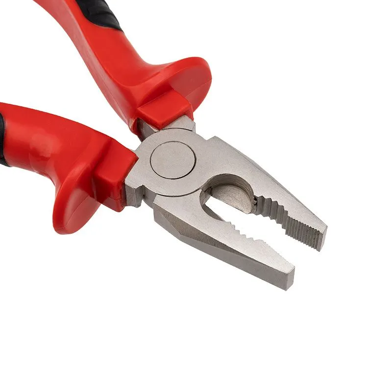 Плоскогубцы комбинированные 160мм никелированные, двухкомпонентные рукоятки REXANT - Фото 2