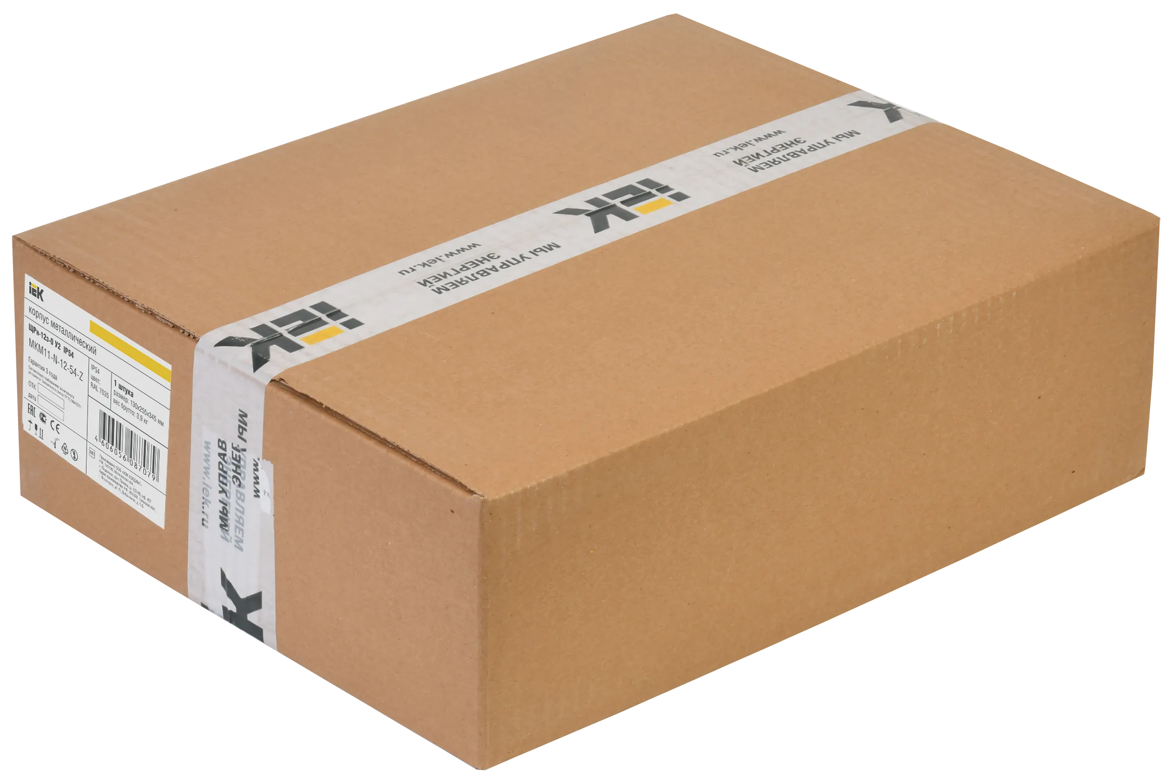 TITAN 3 Корпус металлический ЩРн-12 (240х330х120мм) IP54 IEK - Фото 2