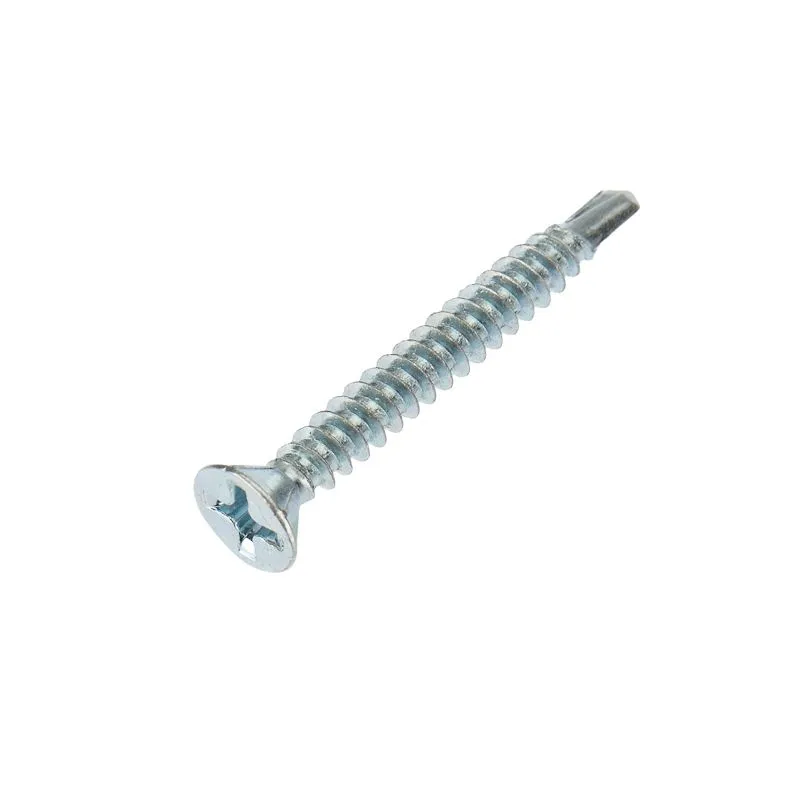 Саморез оконный KRANZ сверло, 3.9х32, белый цинк, упаковка поставщика ( 9 000 шт. ) 1504-3932-1