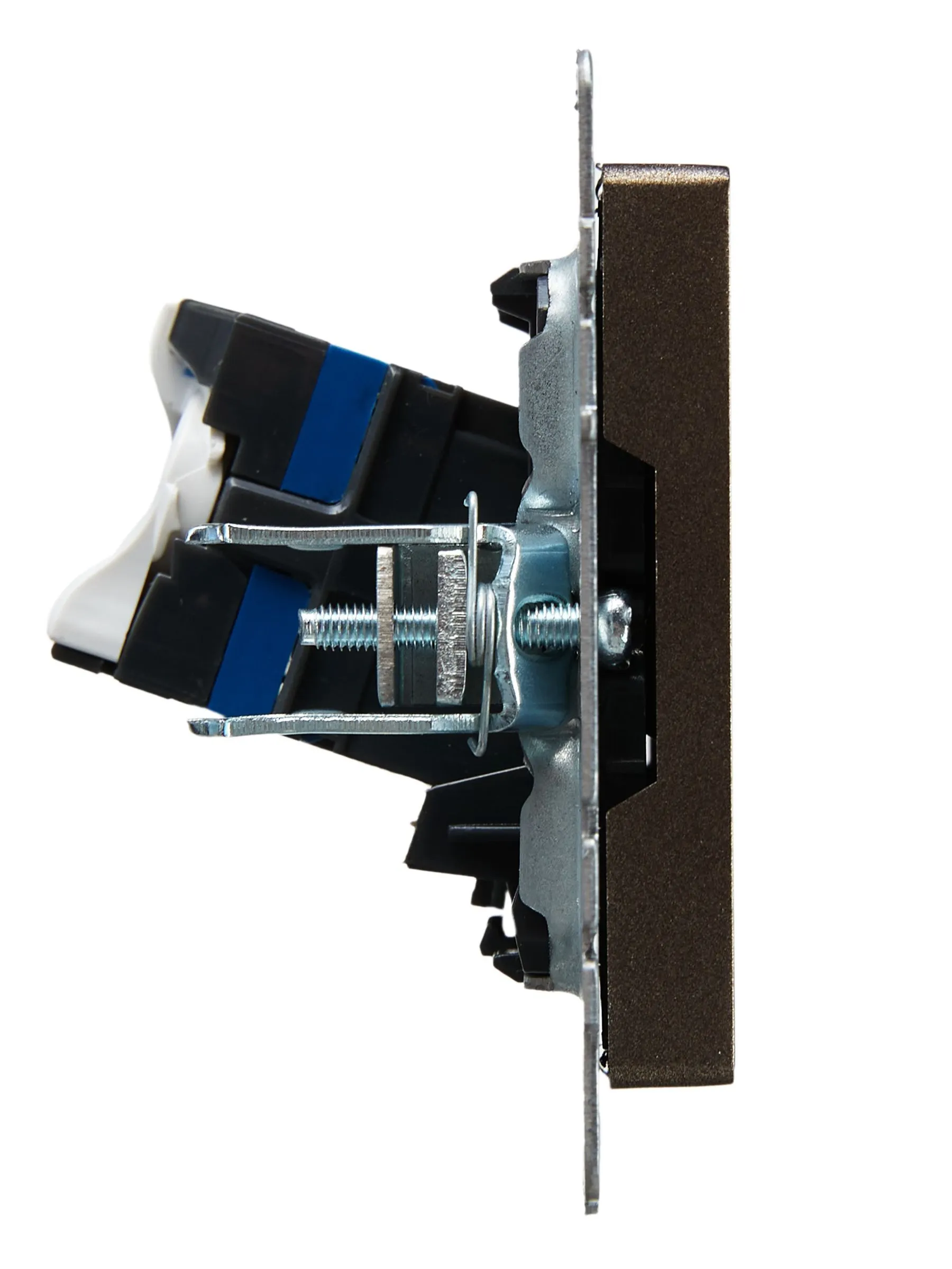 BRITE Розетка компьютерная RJ45 кат.6 РК11-БрТБ темная бронза IEK - Фото 3