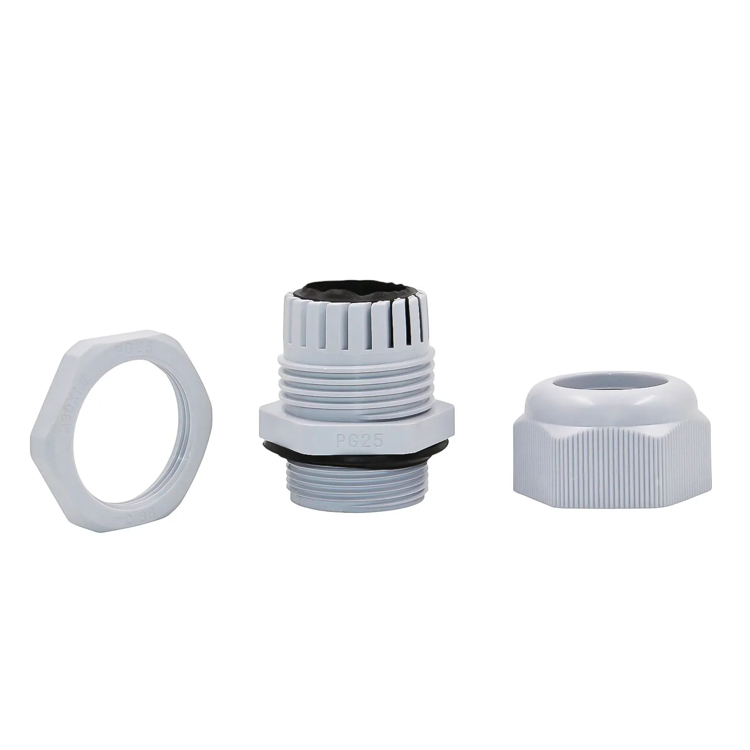 Ввод кабельный PG-25 серый, нейлон, IP68 (d кабеля 15-22 мм) DEKRON - Фото 3