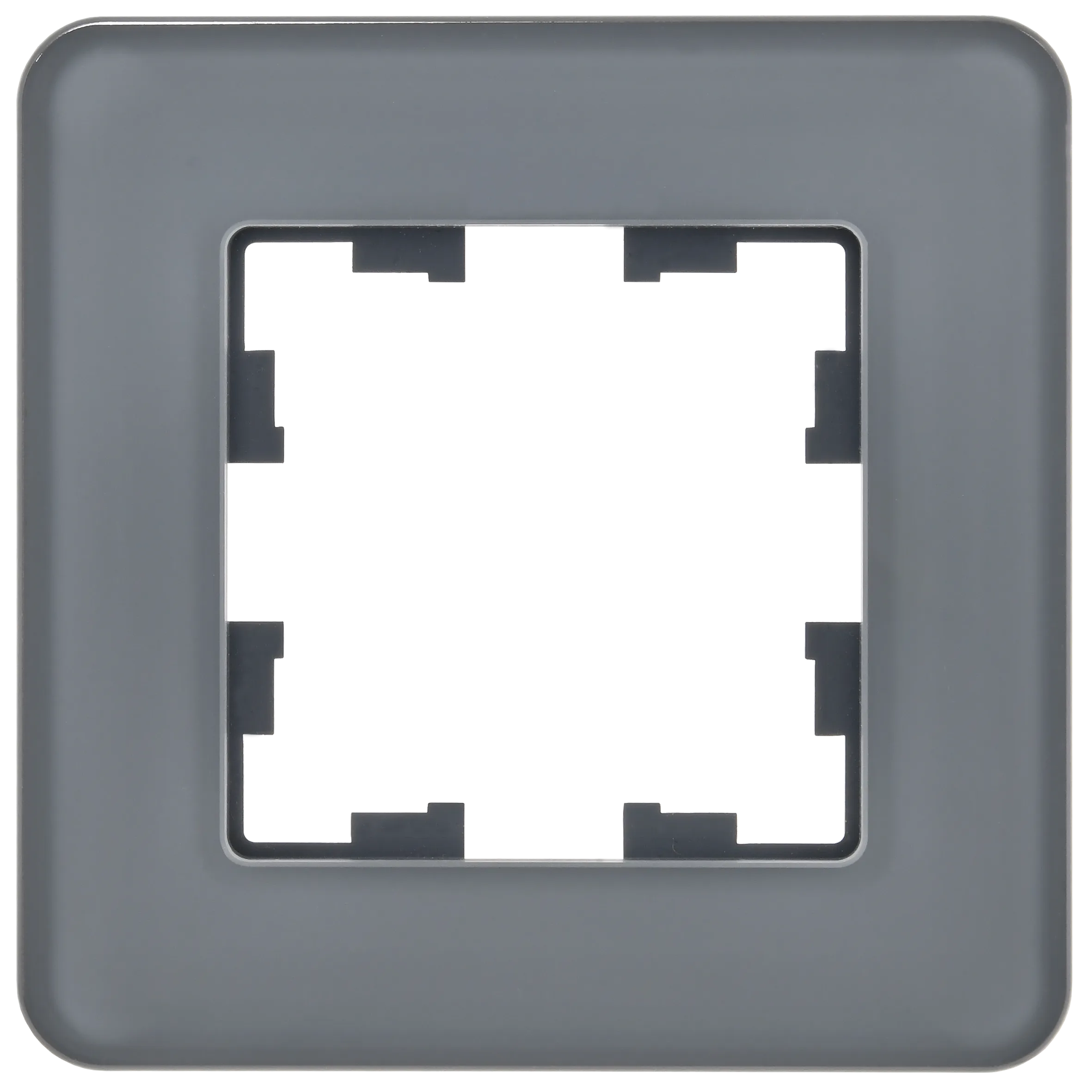 BRITE Рамка 1-местная РУ-1-2-Бр стекло графит RE IEK - Фото 6