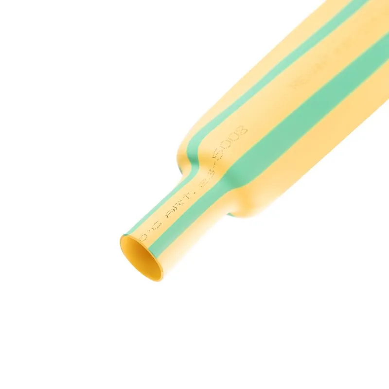 Трубка термоусаживаемая ТУТ нг 35,0/17,5мм, желто-зеленая, упаковка 10 шт. по 1м REXANT - Фото 2