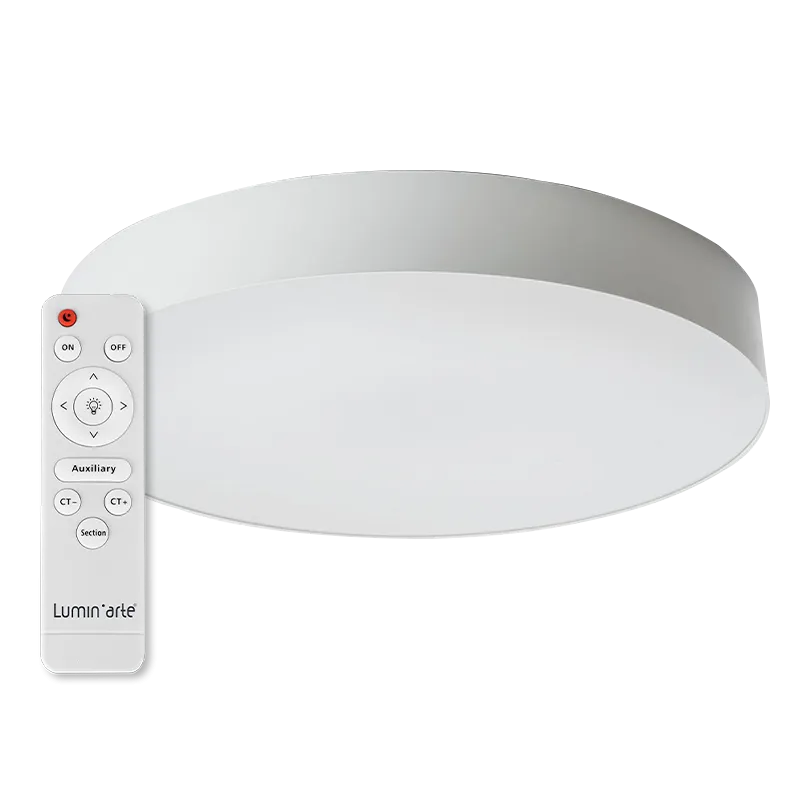 Светодиодный светильник LUMIN'ARTE CLL59 MACARON 80W 3000-6500K CCT, 480x65мм, IP20 с ПДУ белый матовый