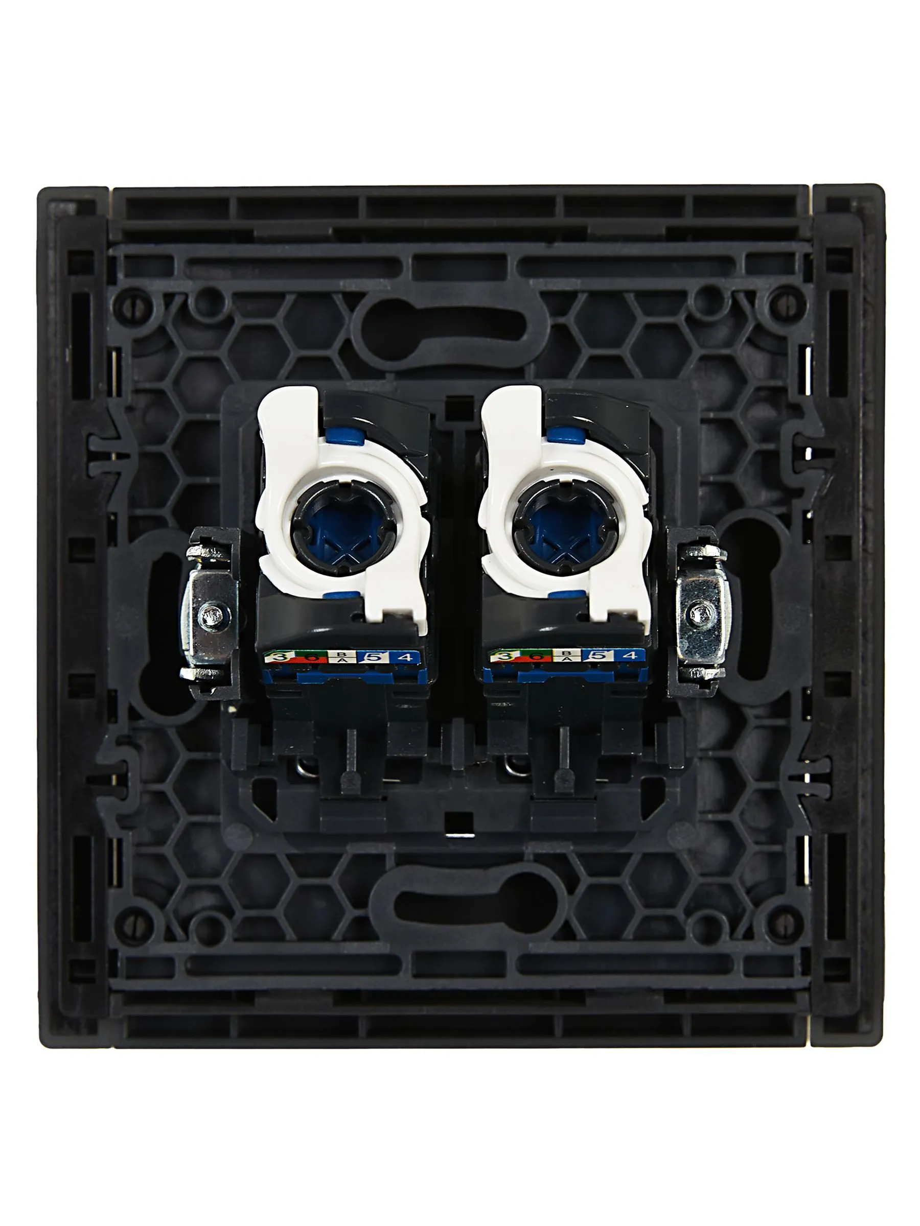 FORTE&PIANO Розетка компьютерная двойная RJ45 кат.6 FP334 серый IEK - Фото 4