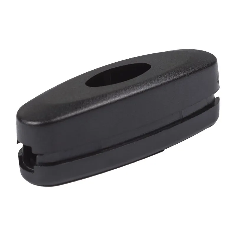 Выключатель-кнопка 250V 2А ON-OFF черный на электропровод (для настольной лампы) REXANT - Фото 4