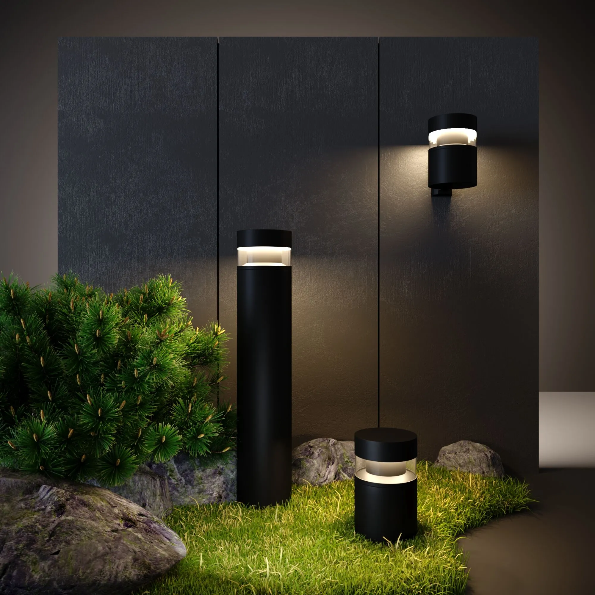 Светильник светодиодный ландшафтный IP54 1532 TECHNO LED черный Elektrostandard - Фото 3