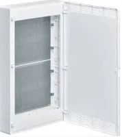 Щит открытой установки Multimedia (647х390х99), IP-40 // Hager - Golf (Белая дверь с перфорацией) VS418PZF