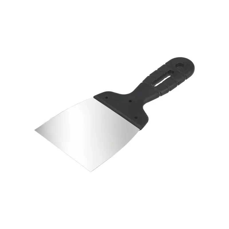 Шпатель 100 мм нержавеющая сталь, пластмассовая ручка REXANT - Фото 5