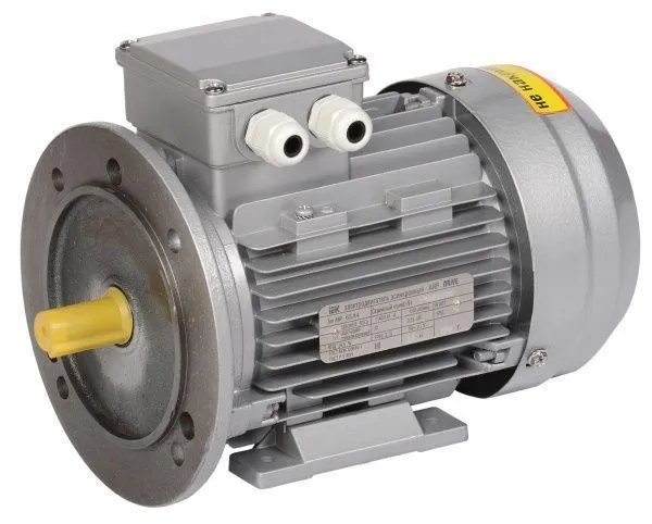 Электродвигатель асинхронный трехфазный АИР 63B6 380В 0,25кВт 1000об/мин 2081 DRIVE IEK DRV063-B6-000-3-1020
