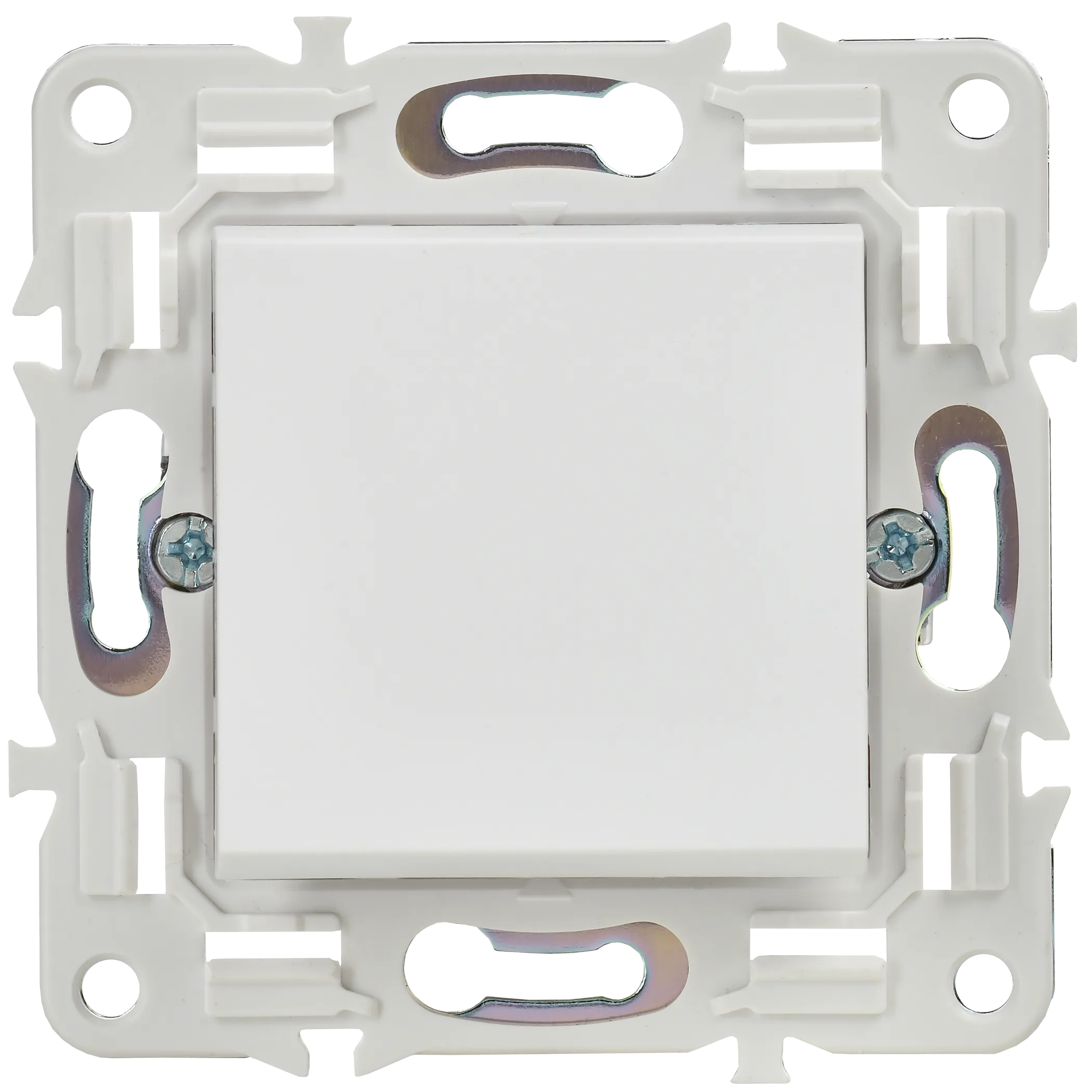 SKANDY Выключатель 1-клавишный кнопочный 10А SK-V14W арктический белый IEK - Фото 3