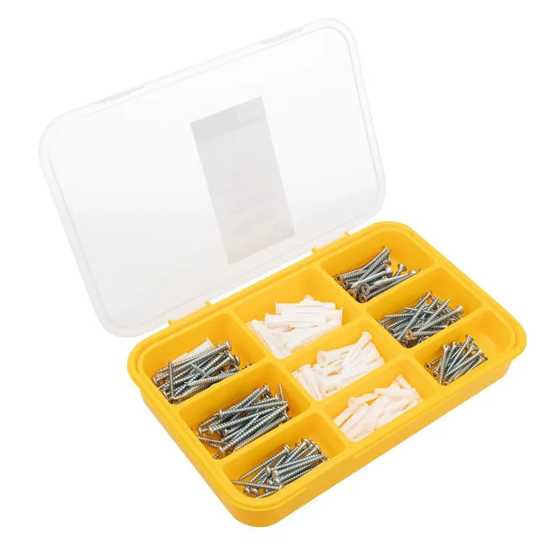 Набор саморезов и дюбелей (260 шт/уп) KRANZ - Фото 3