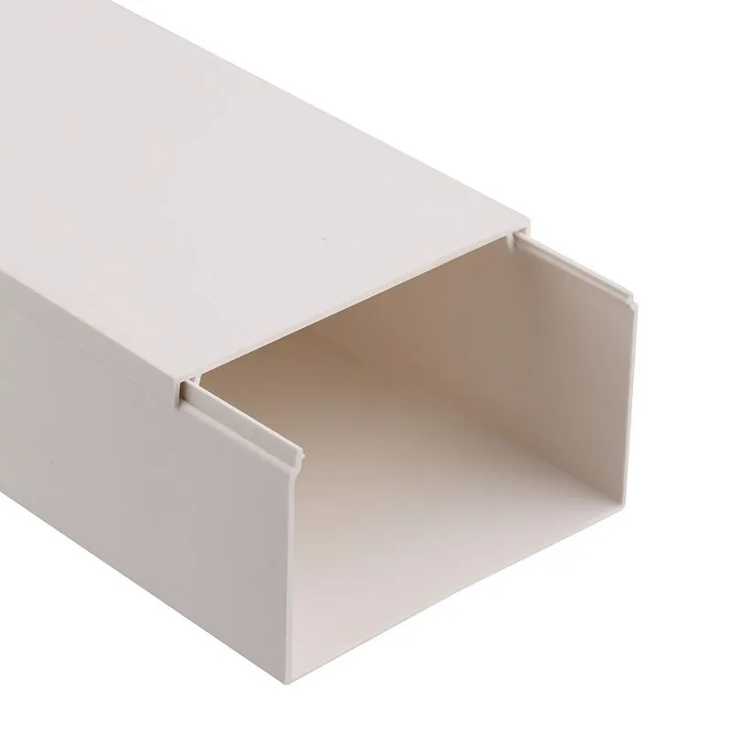 Кабель-канал 100х60мм, белый REXANT (8м/уп) - Фото 2