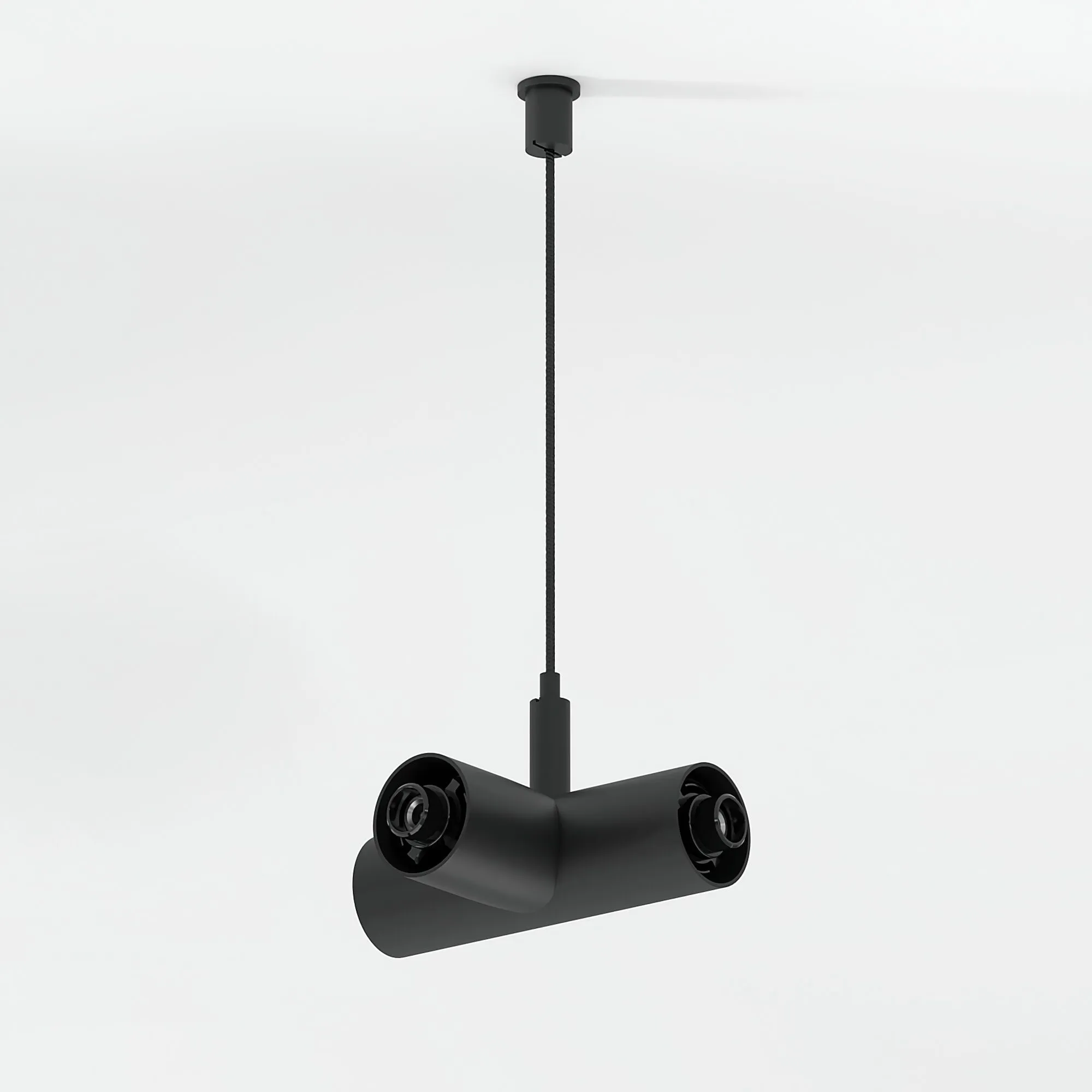 Module System Набор для подвеса Т-образный с питанием (черный) a066186