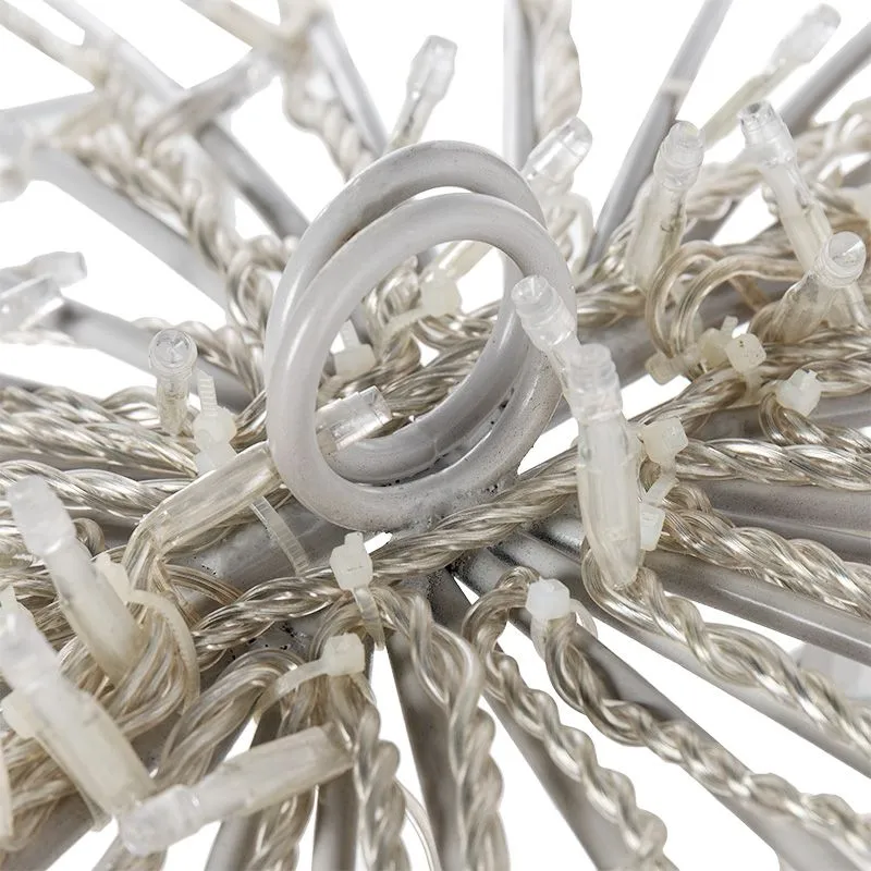 Шар светодиодный 230V, диаметр 120 см, 600 светодиодов, цвет белый - Фото 5