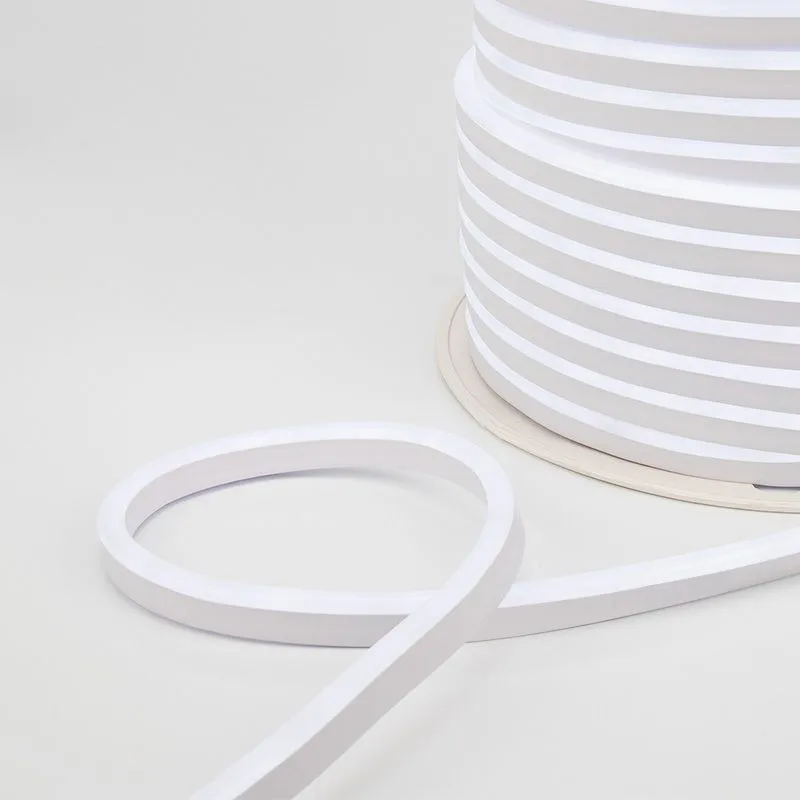 Гибкий неон NEON-NIGHT LED SMD 8х16 мм, односторонний белый, 120 LED/м, 20 м 131-007