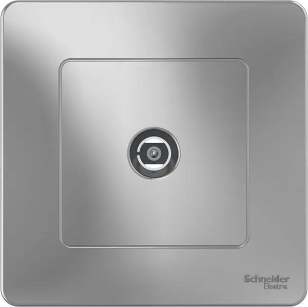 Розетка телевизионная TV 1-м СП Blanca коннектор алюм. SE BLNTS000013 - Фото 3