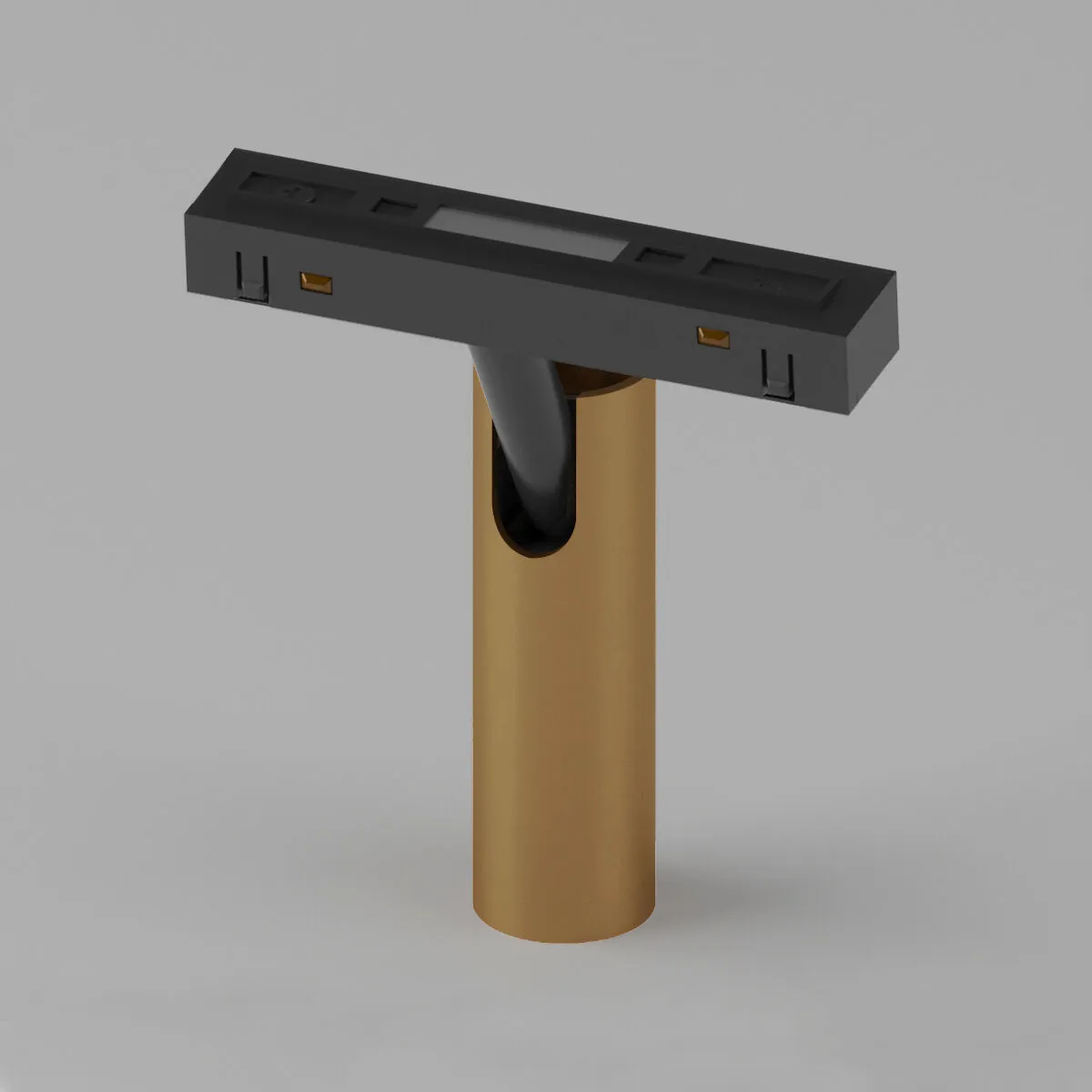 Slim Magnetic Трековый светильник 7W 4200K Cubo (латунь) 85035/01 Elektrostandard - Фото 2