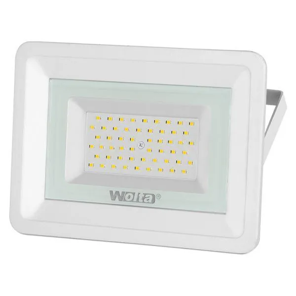 Прожектор светодиодный СДО 50Вт 4250лм 5500K IP65 белый(10шт/уп) WOLTA
