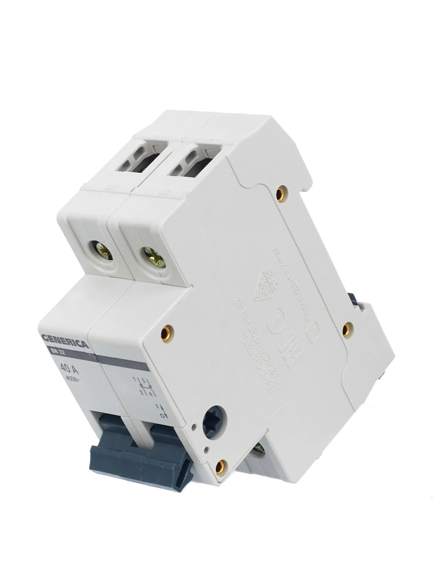 Выключатель нагрузки (мини-рубильник) ВН-32 2Р 40А GENERICA