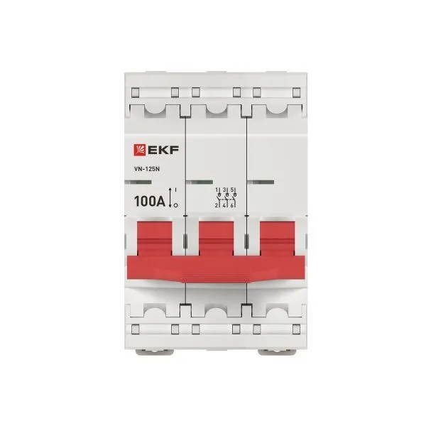 Выкл. нагрузки ВН-125N 3P 100А PROXIMA EKF - Фото 4