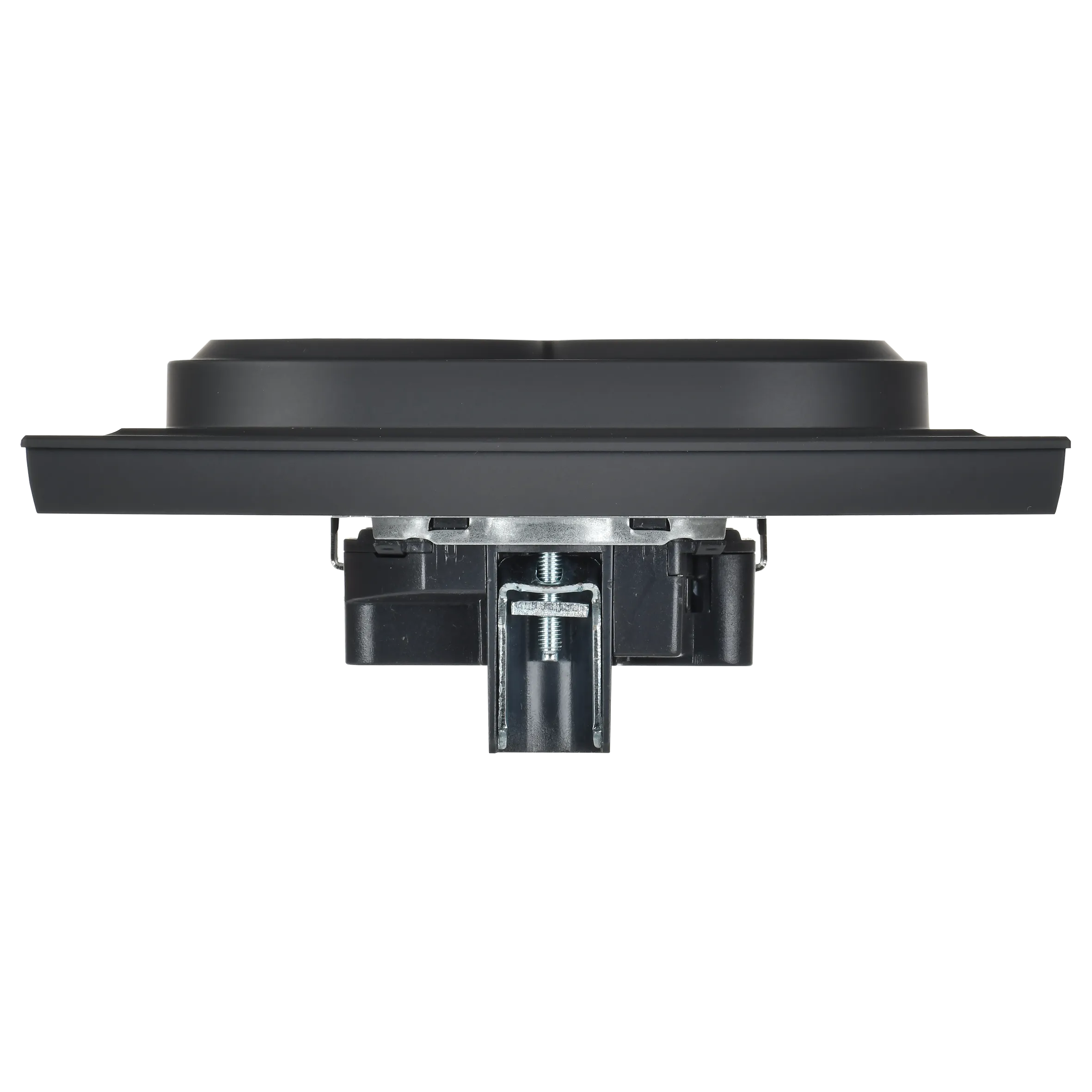 BRITE Розетка 2-местная с заземлением без защитных шторок 16А в сборе РС12-3-БрГ графит IEK - Фото 5