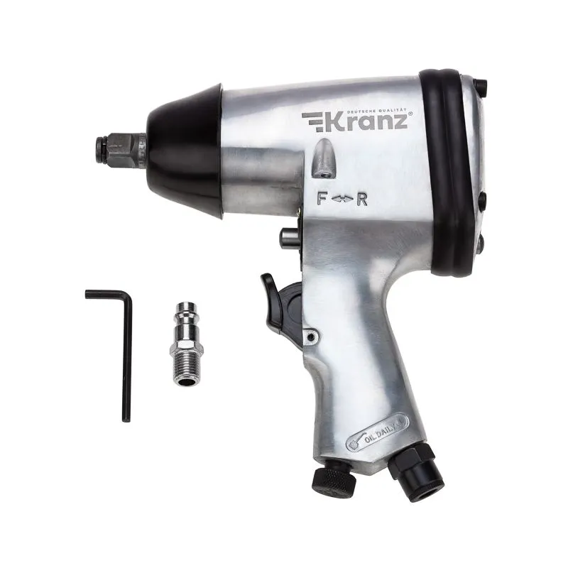 Гайковерт пневматический 1/2", 330 Нм KRANZ - Фото 3
