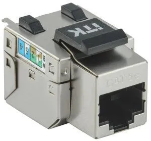 ITK Модуль Keystone Jack кат.5E FTP 110 IDC 90град розеточный CS1-1C5EF-11