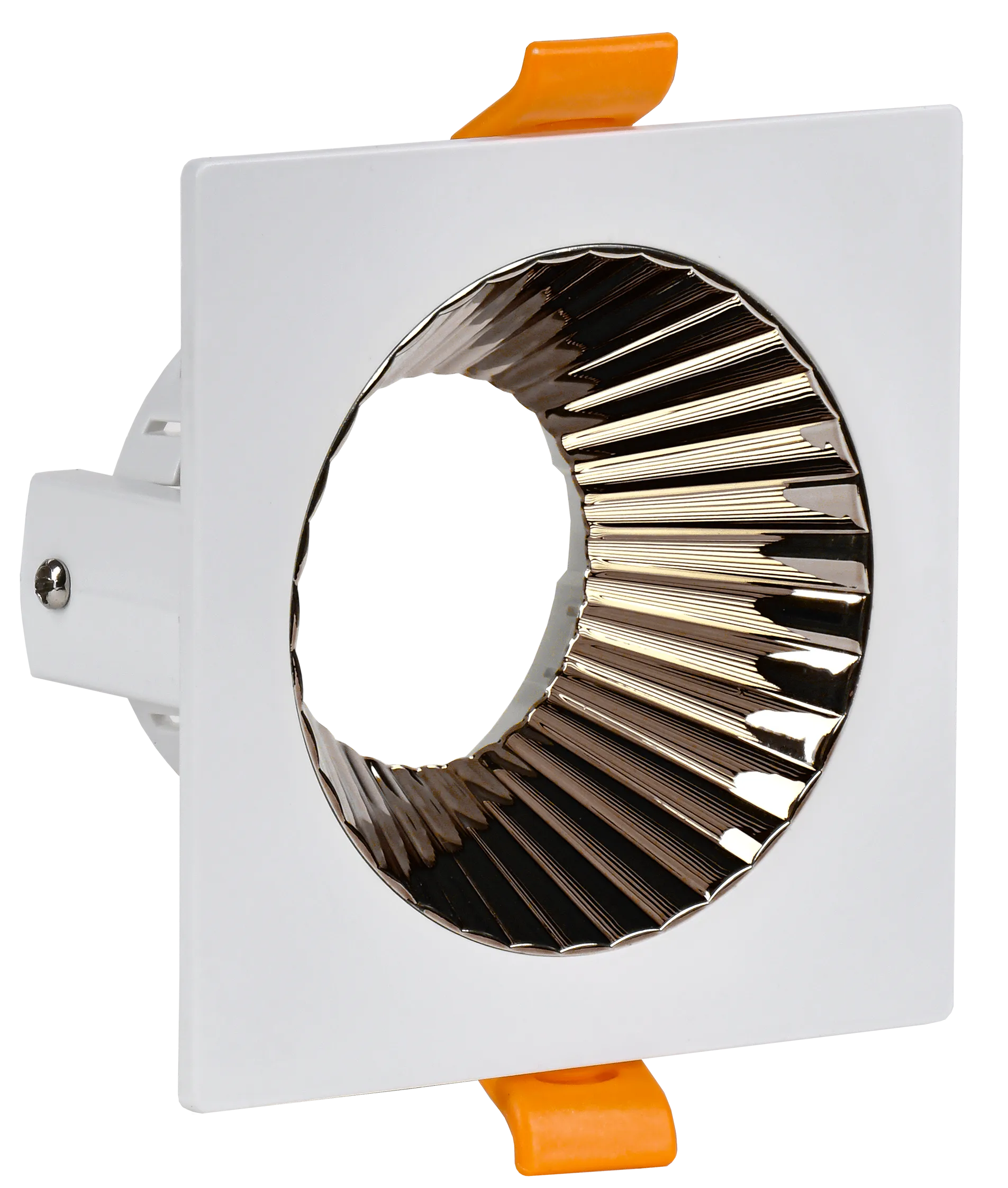 LIGHTING Светильник 4109 встраиваемый поворотный под лампу GU10 белый/шоколад пластик IEK LT-UVB0-4109-GU10-1-K30