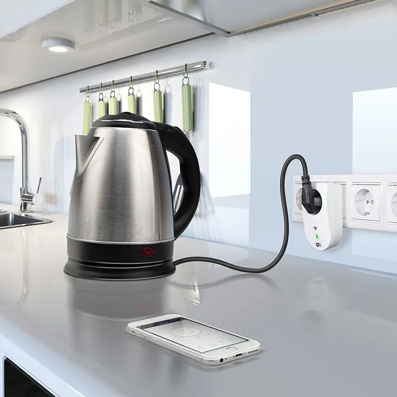 Умная Wi-Fi розетка/дистанционное управление бытовыми приборами 10 А - Фото 4