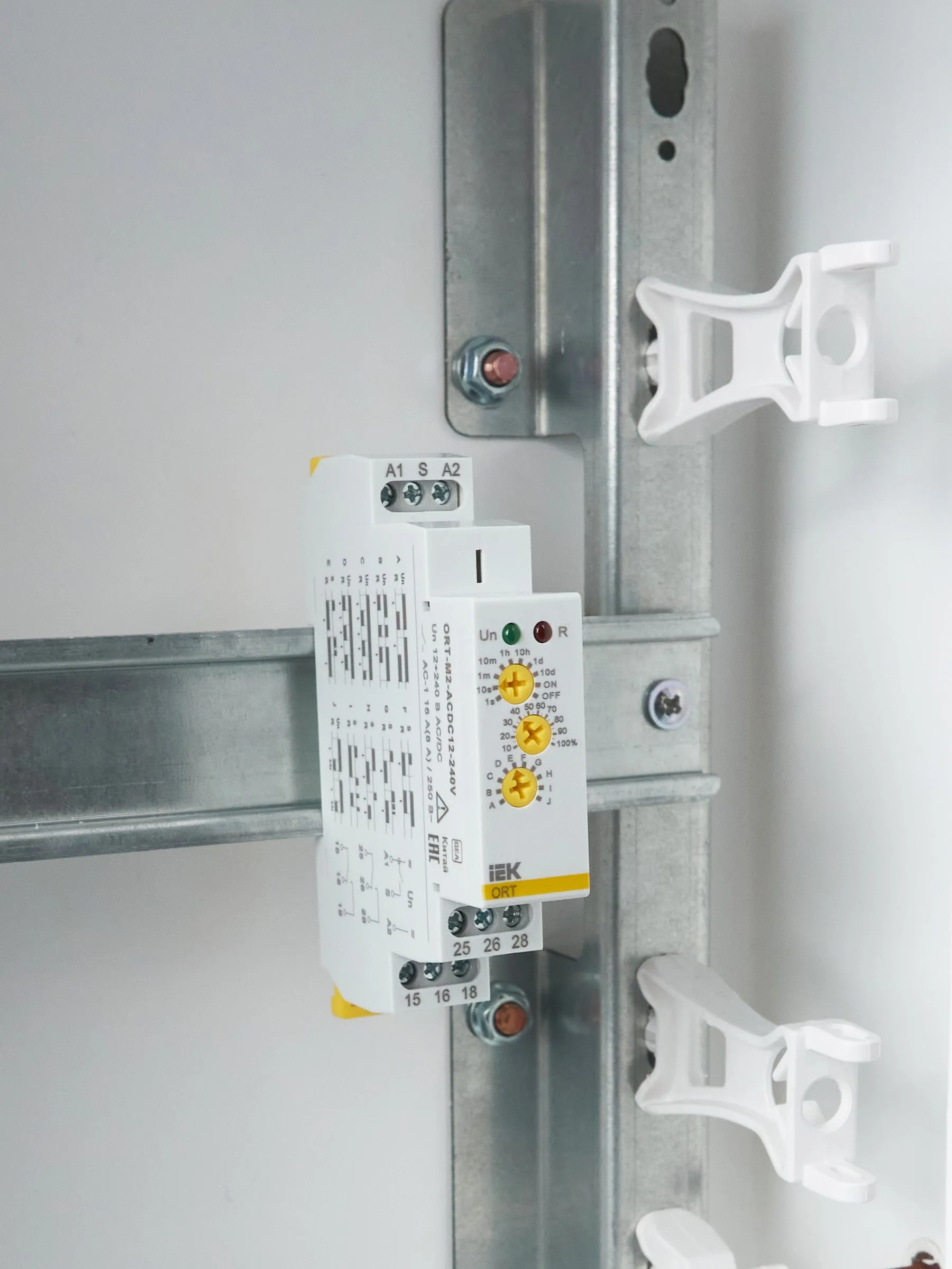 Реле времени ORT многофункциональное 2 контакта 12-240В AC/DC IEK - Фото 9