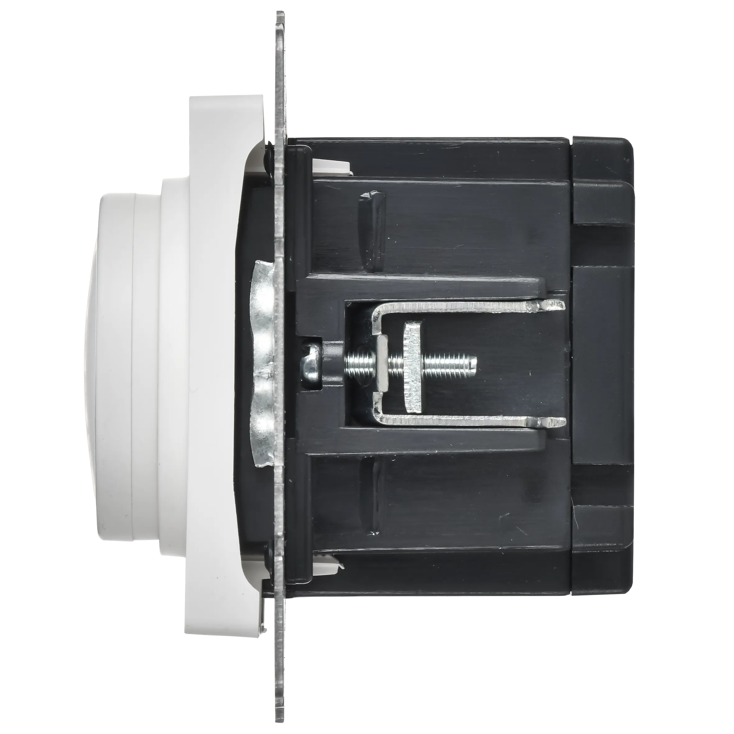 BRITE Светорегулятор поворотно-нажимной 600Вт СС10-1-0-БрАБ арктический белый IEK - Фото 5