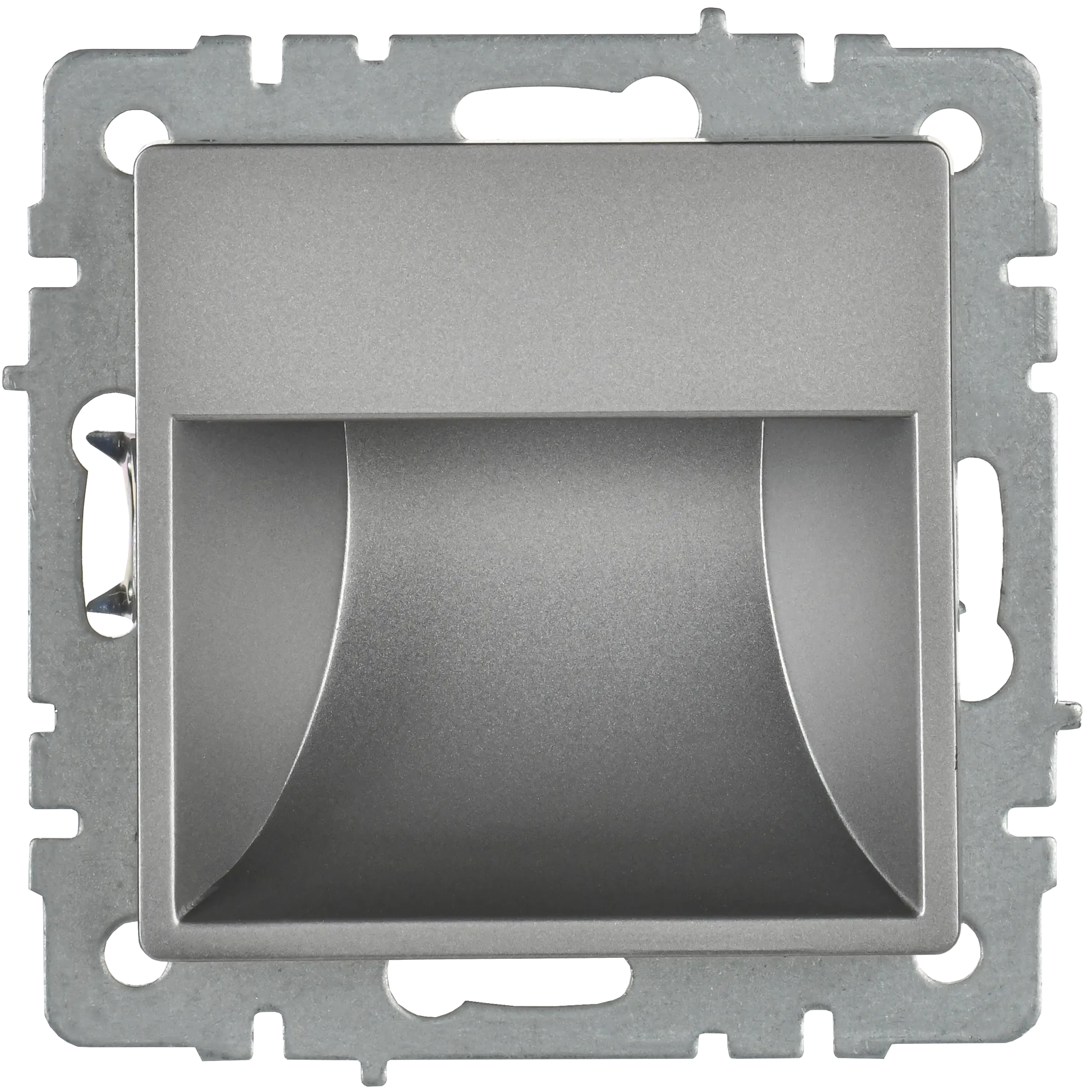 BRITE Подсветка светодиодная встраиваемая ПЛ20-БрС сталь IEK - Фото 6