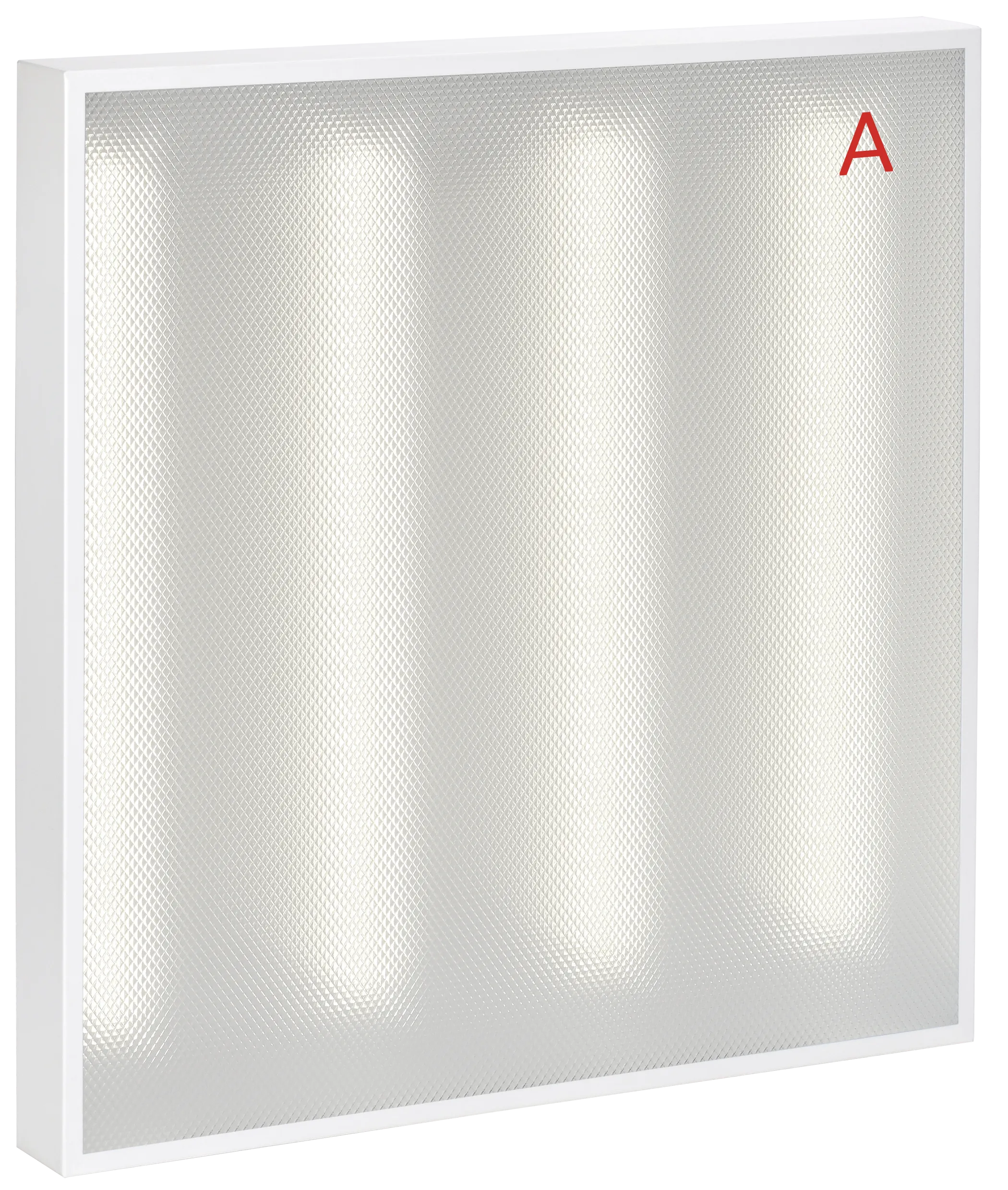 LIGHTING PRO Светильник светодиодный ДВО 2001A 45Вт 5000К IP40 588х588мм Грильято призма БАП 3ч IEK - Фото 4