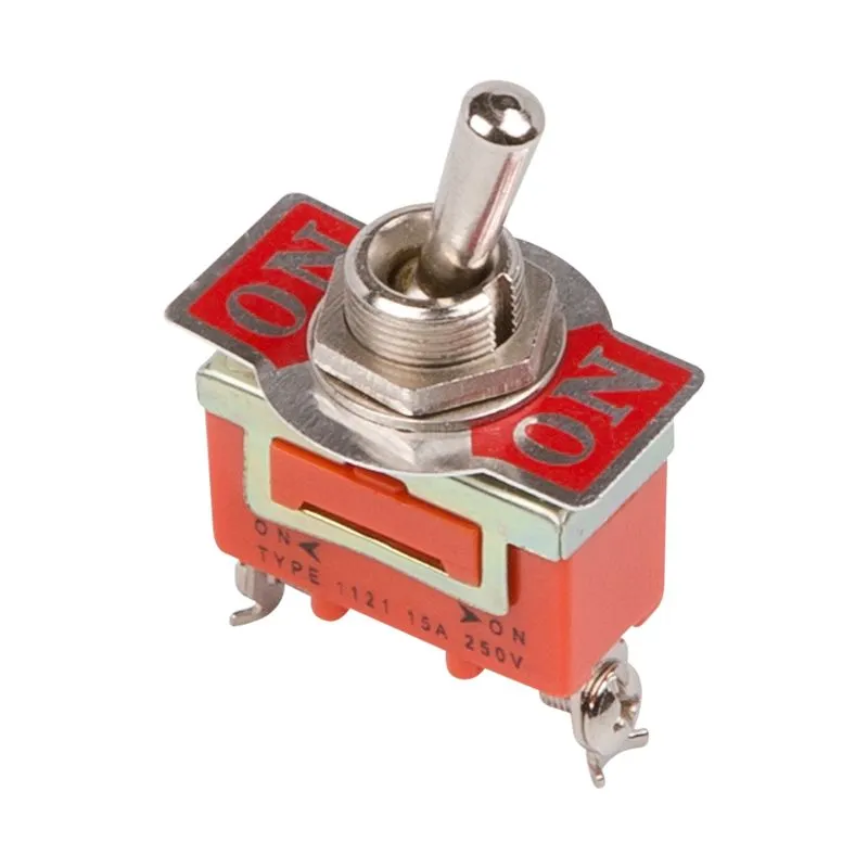 Тумблер 250V 15А (3c) ON-ON однополюсный (KN-102) REXANT 36-4111
