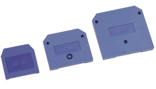 Заглушка для ЗНИ-10мм2 (JXB70A) синяя IEK