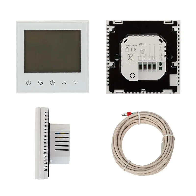 Терморегулятор c сенсорными кнопками R150 Wi-Fi, белый REXANT - Фото 2