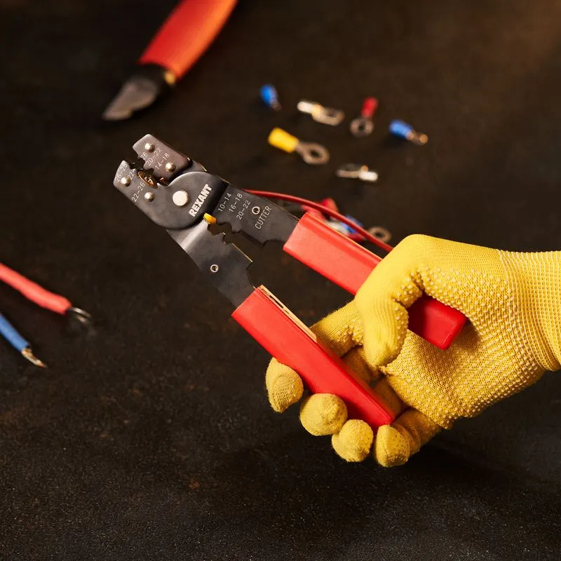 Кримпер HT-202B для обжима автоклемм 0,10-6,0мм² REXANT - Фото 2