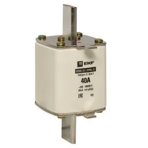 Плавкая вставка ППН-37 400/40А габарит 2 EKF fus-37/400/40
