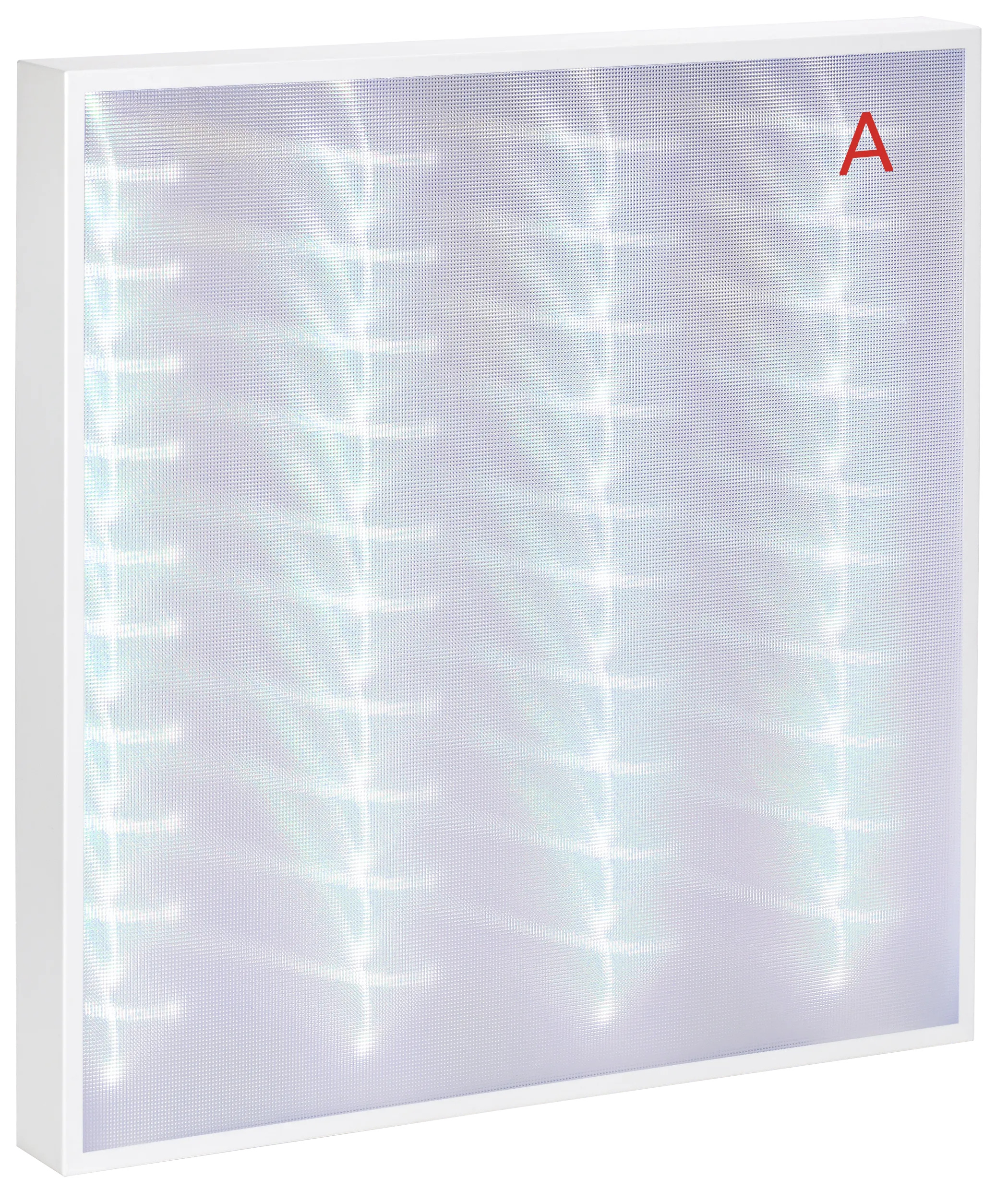 LIGHTING PRO Светильник светодиодный ДВО 2001A 40Вт 6500К IP40 588х588мм Грильято микропризма БАП 3ч IEK - Фото 5