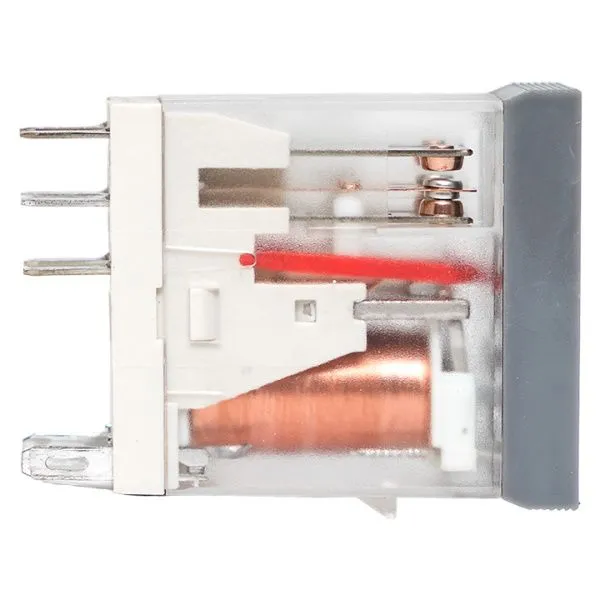 Реле промежуточное с кнопкой и мех. Индикацией RPAt 22/2 8A 24В DC EKF - Фото 2