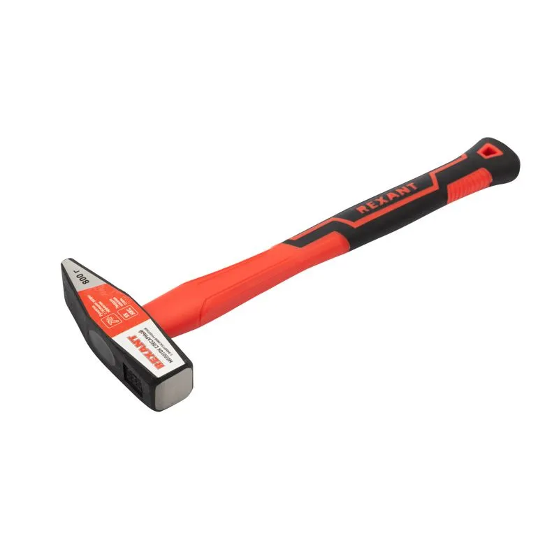 Молоток 800г фибергласовая рукоятка REXANT - Фото 2