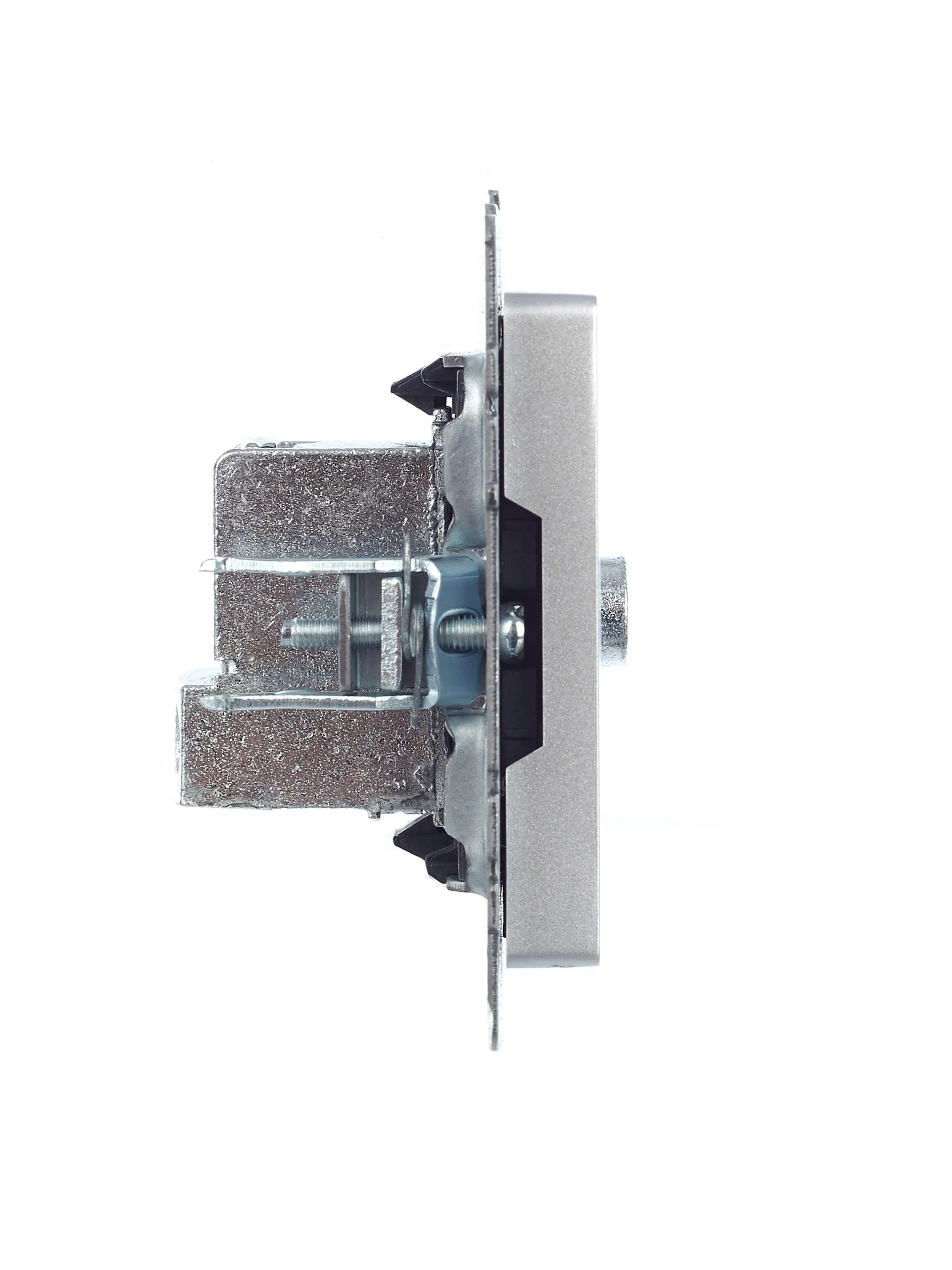 BRITE Розетка TV проходная РТВ10-0-БрА алюминий IEK - Фото 5