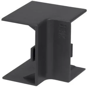 ELECOR Угол внутренний КМВ 20х10 черный (4шт/компл) IEK EL-KK10D-V-020-010-K02
