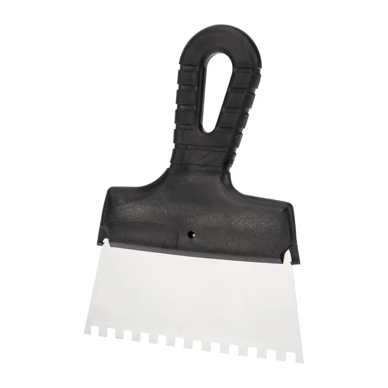 Шпатель фасадный REXANT 150 мм зуб 6х6 нержавеющая сталь, пластмассовая ручка - Фото 4