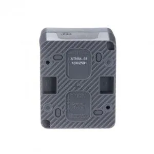 Переключатель проходной 1-кл. ОП AtlasDesign Profi54 IP54 10AX антрацит SE ATN544061 1616138