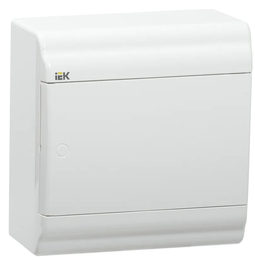 PRIME Корпус пластиковый ЩРН-П-6 модулей навесной белый/белая дверь IP41 IEK