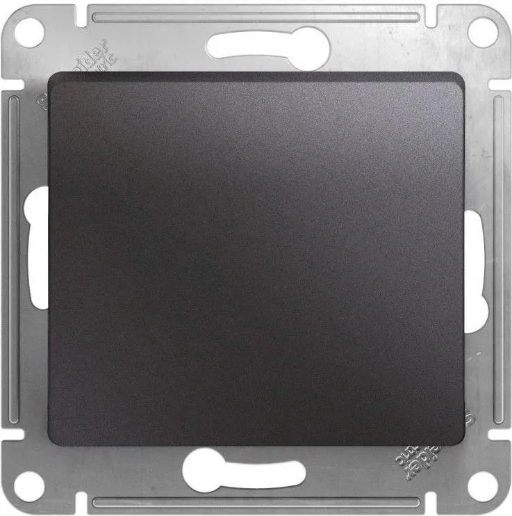 Выключатель 1-кл. СП Glossa 10А IP20 (сх. 1) 10AX механизм графит SE GSL001311