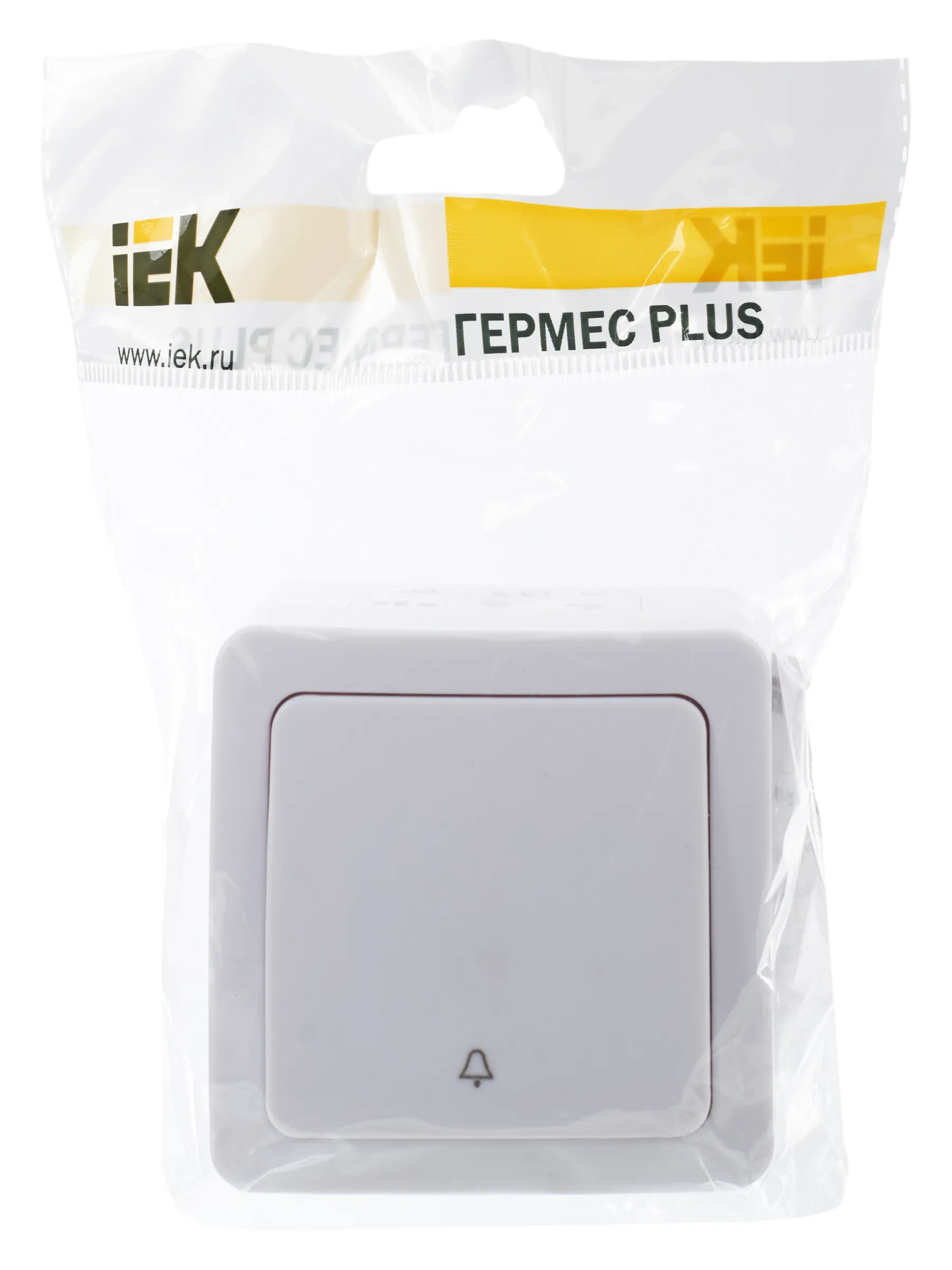 Выключатель 1-клавишный для открытой установки кнопочный ВСк20-1-0-ГПБ IP54 ГЕРМЕС PLUS (цвет клавиши: белый) IEK - Фото 5