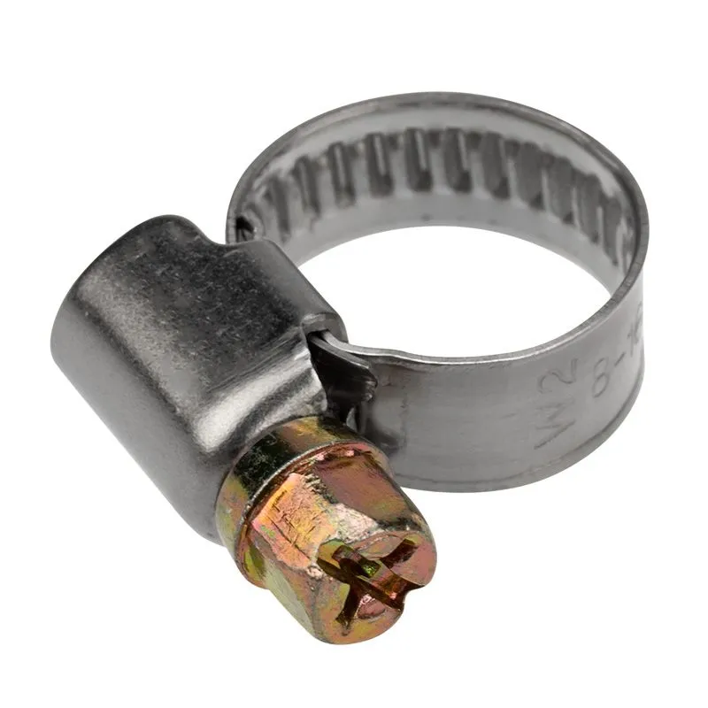 Хомут червячный  8-12-0,7 мм, (упак. 50 шт)  REXANT - Фото 2